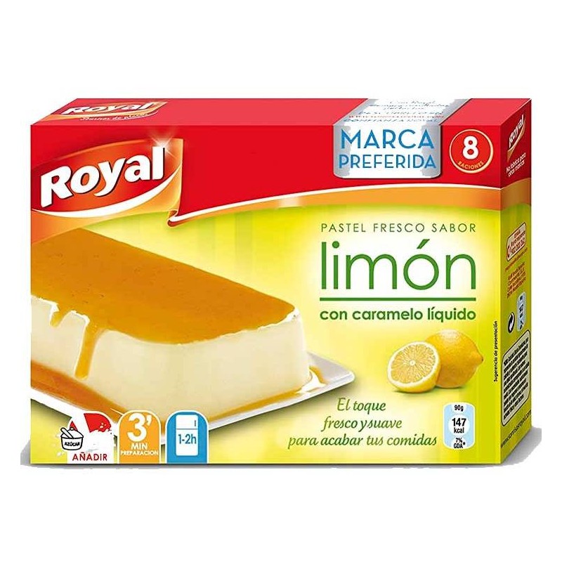 Preparado De Pastel De Limon Royal 8 Raciones | Cash Borosa