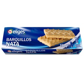 Galleta  IFA Eliges Barquillo Nata 150 Gr