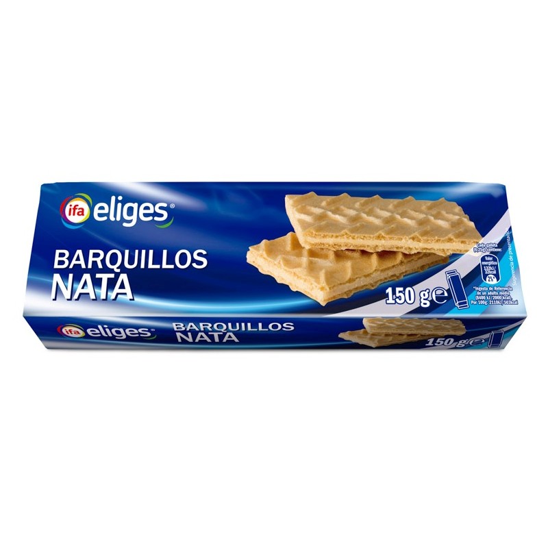 Galleta  IFA Eliges Barquillo Nata 150 Gr | Cash Borosa