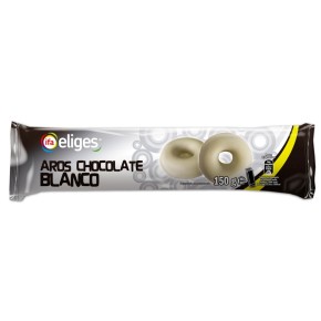 Galleta  Aros Chocolate Blanco IFA 128Gr