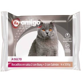 Ani. Gato Snacks IFA Relleno Pollo 70 GR | Cash Borosa