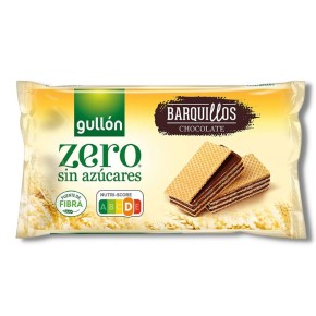 Galleta GULLON Zero Azucar Barquillos de Chocolate 180 Gr