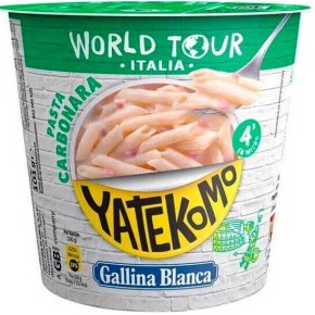 Pasta Carbonara Plato G.BLANCA YATEKOMO 100 GR