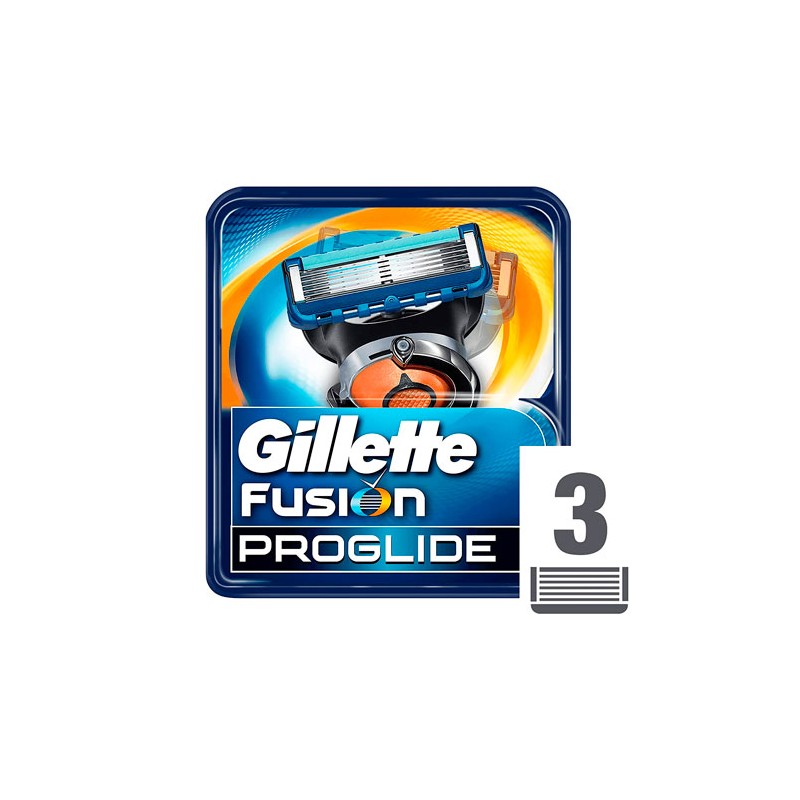Recambio Cuchillas de Afeitar GILLETTE Proglide PACK 3UND | Borosa Market