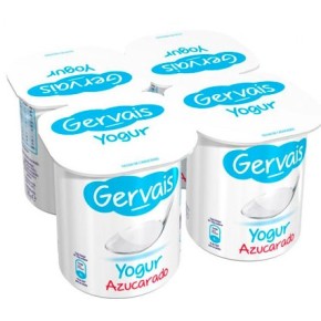 Yogur Natural Azucarado GERVAIS X4