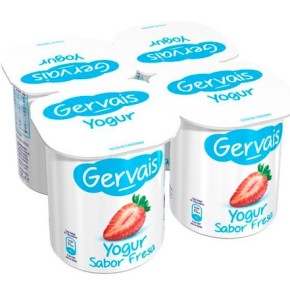 Yogur Sabor Fresas GERVAIS X4