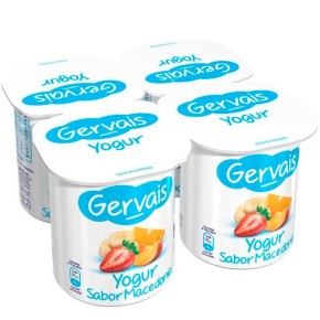 Yogur Sabor Macedonia GERVAIS X4