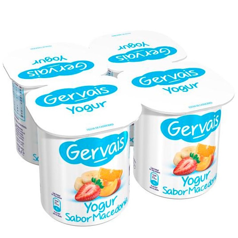 Yogur Sabor Macedonia GERVAIS X4 | Cash Borosa