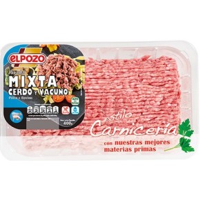 Carne Picada Mixta El Pozo 500 Gr