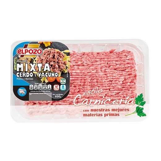 Carne Picada Mixta El Pozo 500 Gr | Cash Borosa