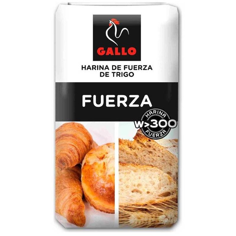 Harina de Fuerza GALLO 1 KG | Cash Borosa