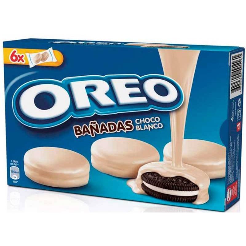 Galleta OREO Bañada Choco Blanco 246 Gr | Cash Borosa