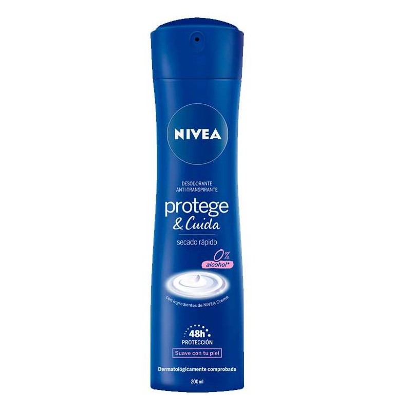 Desodorante NIVEA Woman Protege y Cuida 200 ML | Cash Borosa