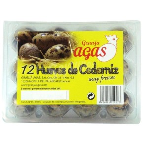 Docena de Huevos de Codorniz 12 UND