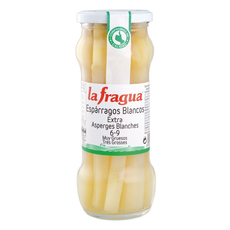 Esparragos LA FRAGUA  5-9  Gruesos Tarro 370 ML | Borosa Market