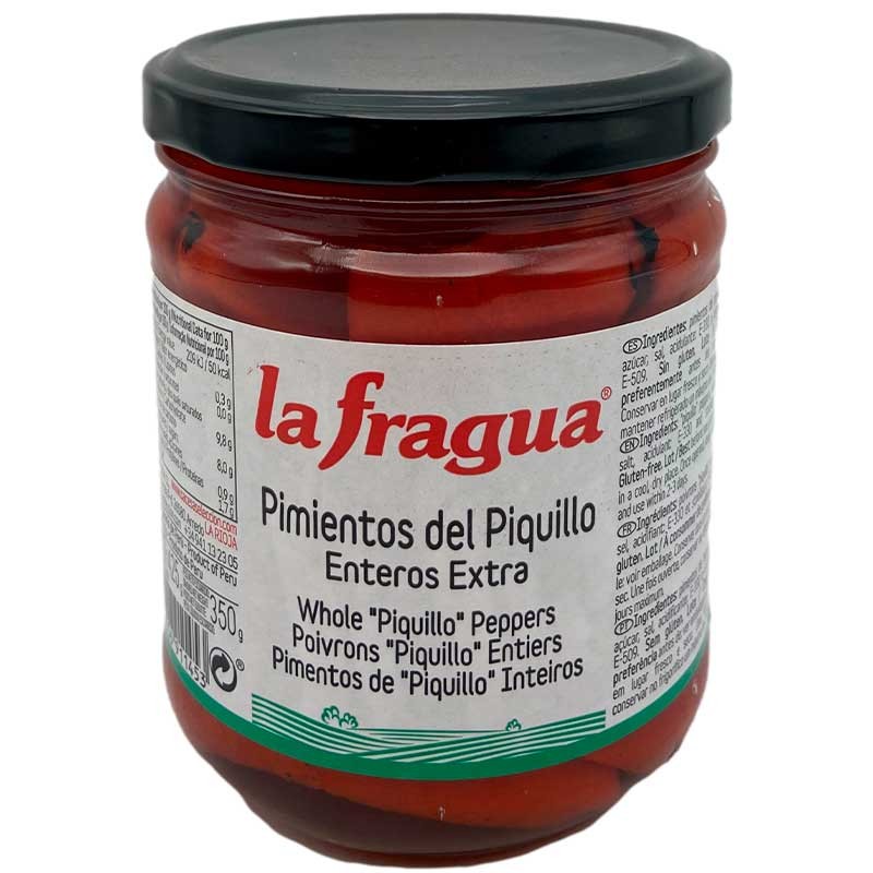 Pimiento del Piquillo Entero IFA Tarro 290 GR | Cash Borosa