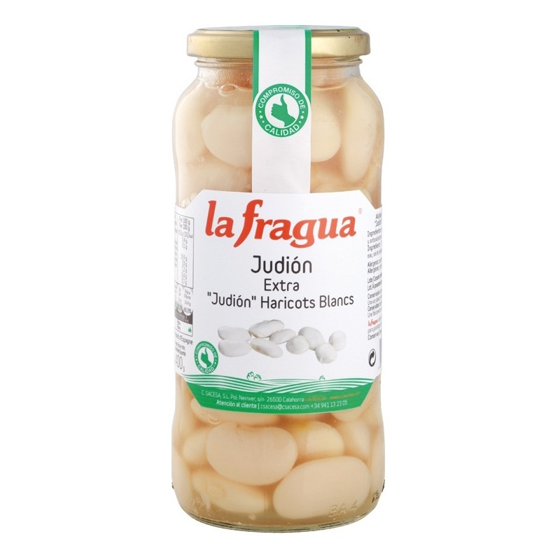 Alubias Cocida Judion granja LA FRAGUA  580Gr | Borosa Market