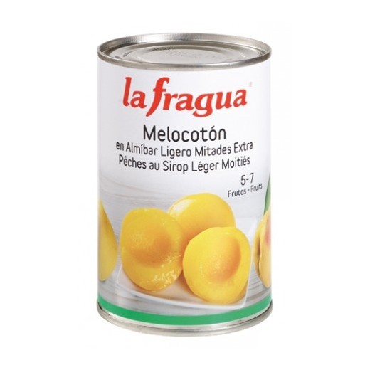 Melocoton Almibar LA FRAGUA Lata 1/2 | Cash Borosa