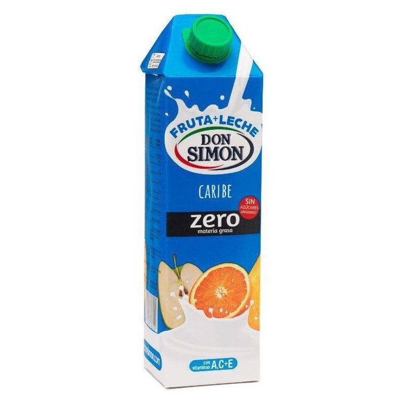 Fruta + Leche Caribe DON SIMON Zero 1 L | Cash Borosa