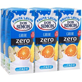 Fruta + Leche Caribe DON SIMON Pack 6 X 20 CL