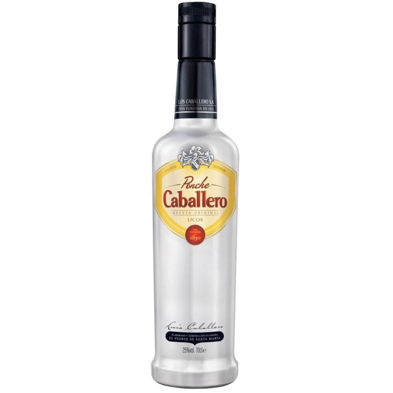 Licor Ponche Caballero 70 CL | Cash Borosa