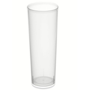 Vaso Plastico Tubo Irrompible 330cc 10 UND