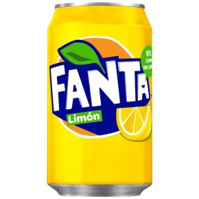 Refresco FANTA Limon Lata 33 CL