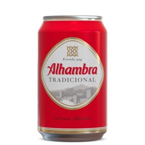 Cerveza Lata ALHAMBRA 33 CL