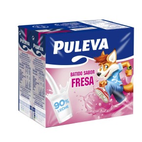 Batido Fresa PULEVA Pack 6 UND