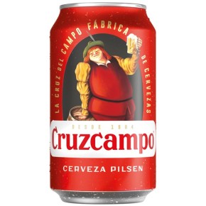 Cerveza Lata CRUZCAMPO 33 CL