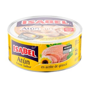 Atun Aceite ISABEL Lata 1 KG  Esc 600 GR