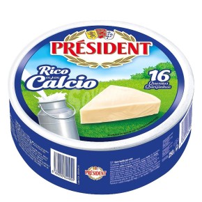 Queso Porciones PRESIDENT 16U 250 GR