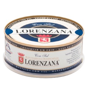 Manteca LORENZANA Con Sal 250Ml