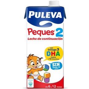 Leche de continuación PULEVA Peque 2 1 L 6-12 meses