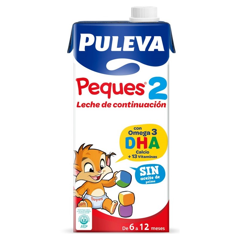 Leche de Crecimiento PULEVA Peque 2 1 L 6-12 meses | Cash Borosa