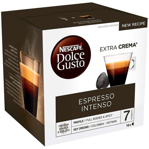 Capsulas Cafe NESCAFE Dolce Gusto Expreso Intenso | Cash Borosa