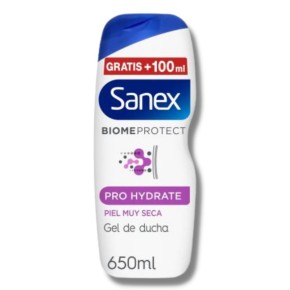 Gel de Baño SANEX Dermo Pro Hidrate Piel Seca 600 ML