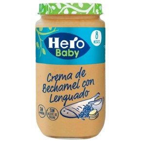 Tarrito de Pescado Lenguado Bechamel HERO 235 GR