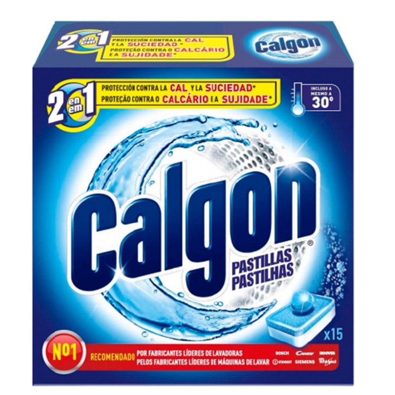 Antical Pastilla Lavadora Calgon 15 Und | Borosa Market