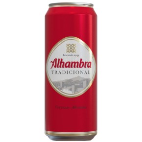 Cerveza Lata ALHAMBRA 50 CL