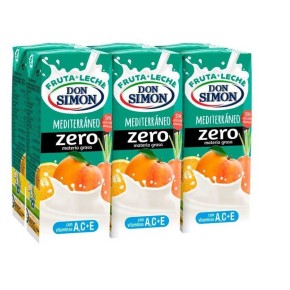 Fruta + Leche Mediterraneo DON SIMON Pack 6 X 20 CL