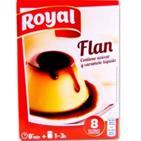 Preparado De Flan Royal 8 Flanes