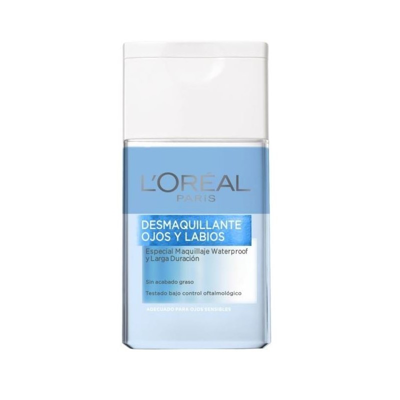 Desmaquillante Waterproof LORÉAL PARIS  Ojos y Labios 125ML | Cash Borosa