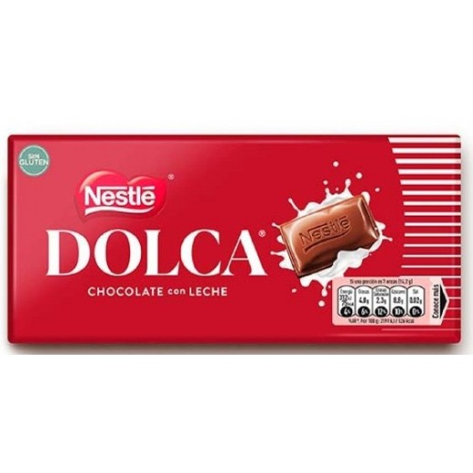 Chocolate con leche NESTLE 100 Gr Dolca | Cash Borosa