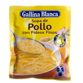 Sopa Ave con Fideos GALLINA BLANCA