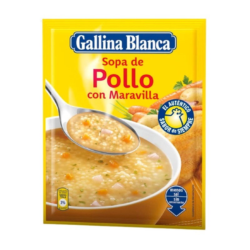 Sopa Maravilla GALLINA BLANCA | Cash Borosa