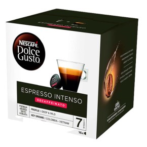 Capsulas Cafe NESCAFE Dolce Gusto Descaf.Expreso Intenso