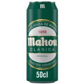 Cerveza Lata MAHOU Clasica 50 CL