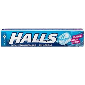 Caramelo HALLS Mentol