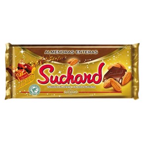 Turron SUCHARD con Almendras 230Gr